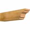 Ekena Millwork New Brighton Rough Sawn Rafter Tail, Western Red Cedar, 6"W x 8"H x 32"L RFT06X08X32NEB00RWR - alternate 1